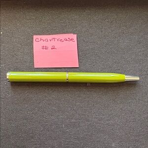 Coach Silver Tone Metal Pen